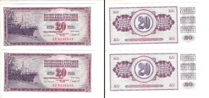 Numi - À Vendre - Lot 22 Billets du Monde - Photo 06.jpg