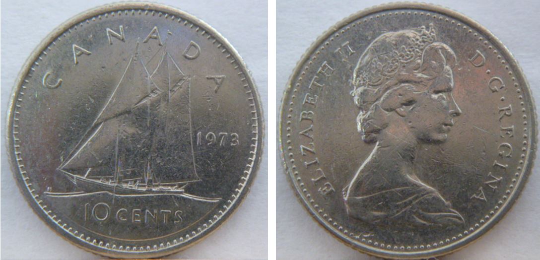 10 Cents 1973-Éclat de coin derrière la tête de effigie-1.JPG