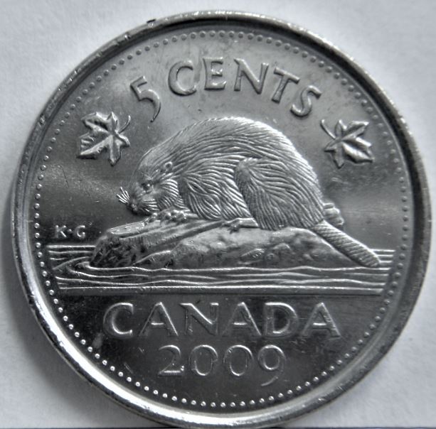 5 Cents 2009-Surplus métal replier.1.JPG
