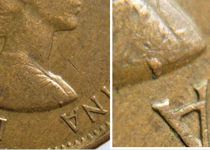 1 Cent 1962-Éclat du coin sur effigie au dessus A de reginA-2.JPG