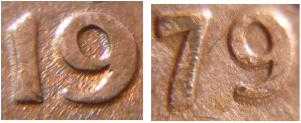 1 Cent 1979 - Double 1979 -la feuille +une fleur -2.JPG