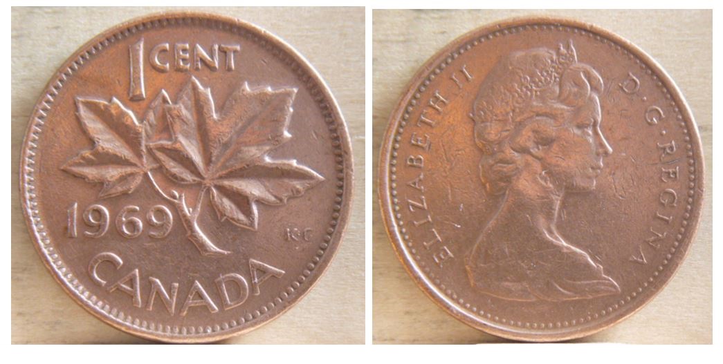 1 Cents - 1969- Double 19&9-coin détérioré  (2).JPG
