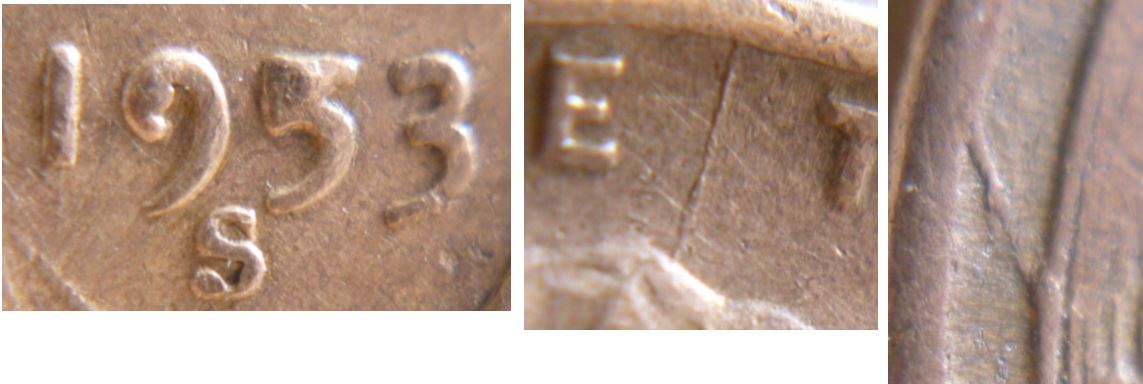 1 Cent 1953D-USA-Accumulation dans la date.JPG