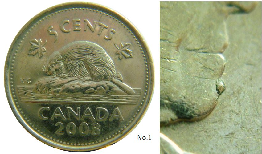 5 cents 2008-Grosse éclat de coin sur le menton de la reine-1.JPG