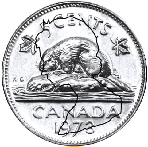 5 Cents 1973-Coin entrechoqué à la bouche du castor-3.png
