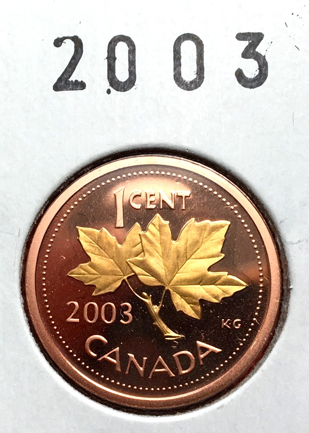 1 cent 2003 plaquée or.JPG