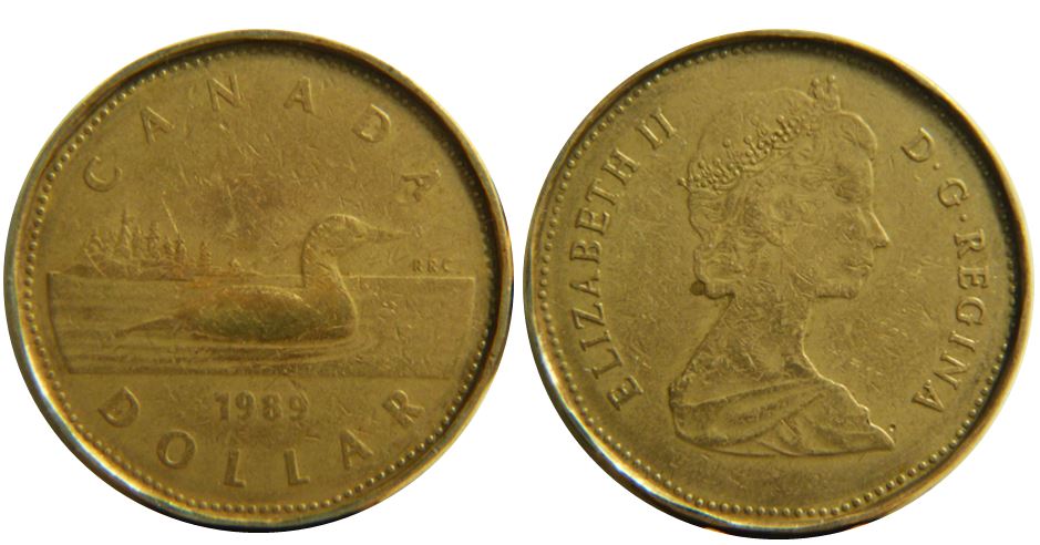 1 Dollar 1989-Plus petit -Les perles près du listel coté  Avers et revers-1.JPG