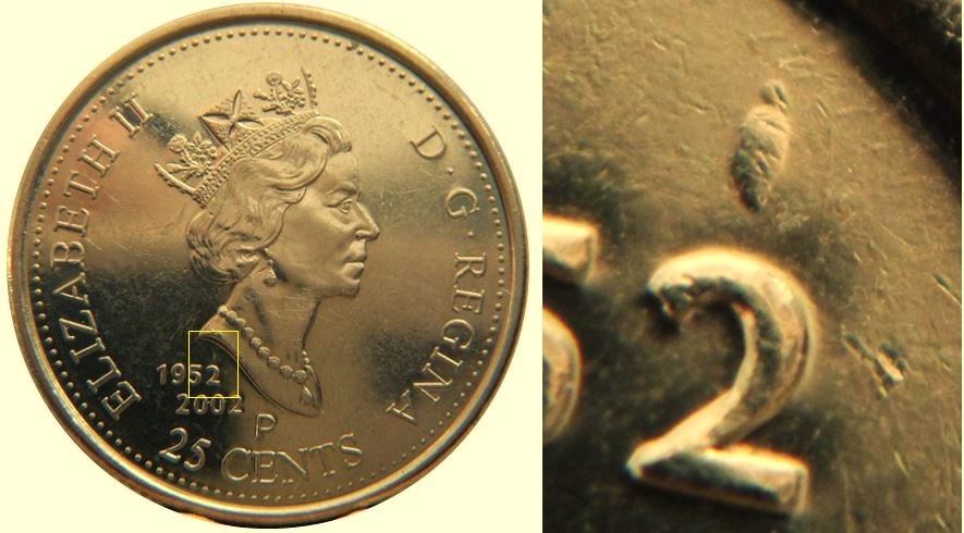 25 Cents 2002p Canada Day-Point au dessus 2 de 1952-1,.JPG