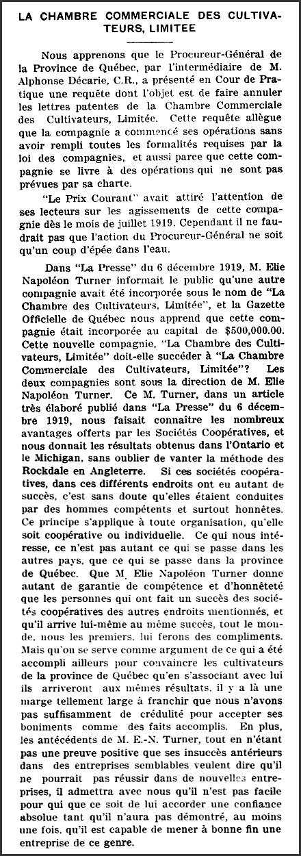 Numi - Article E.N. Turner (Le Prix Courant - Journal du Commerce - 1920-01-09).jpg