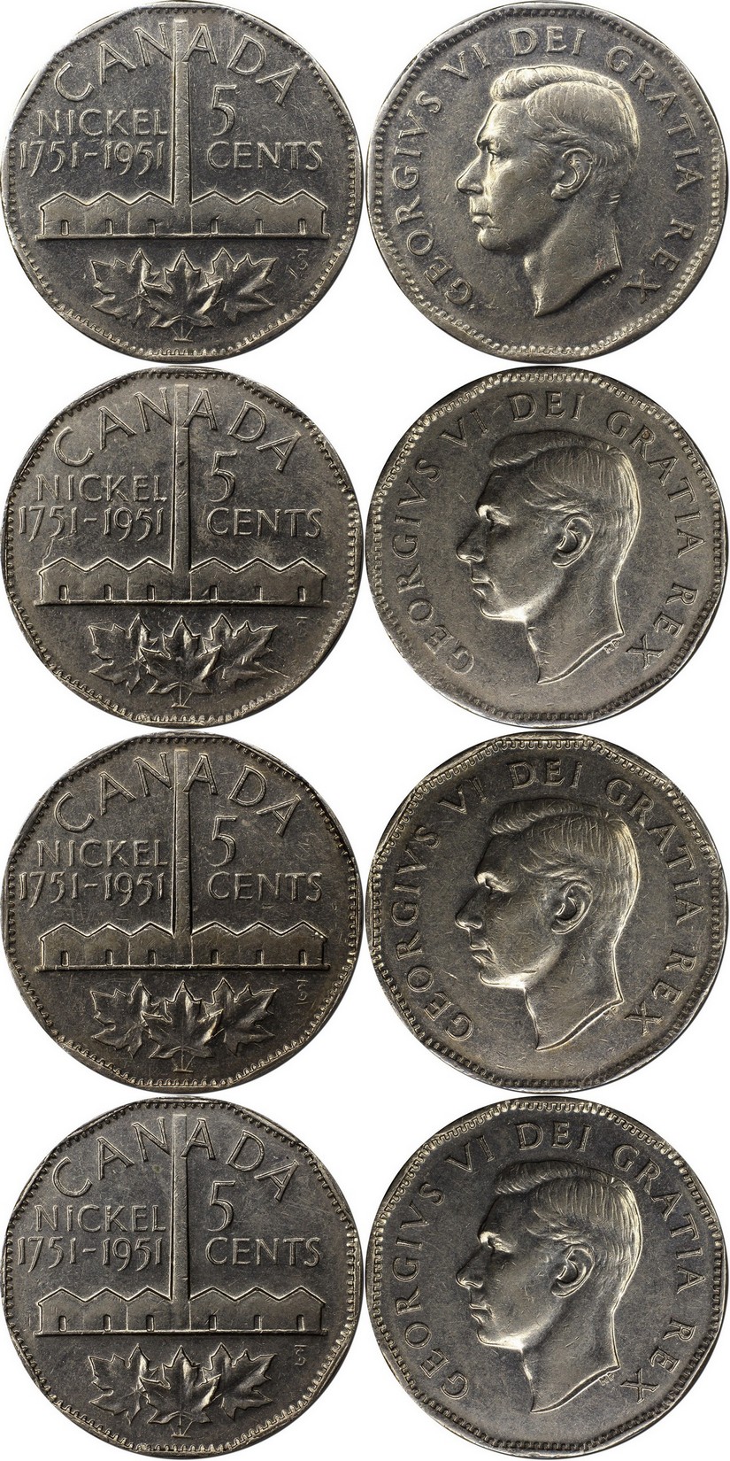 Web - À Vendre - Lot 4 x 5c 1751-1951 (20172695-1005095-2-3-4).jpg