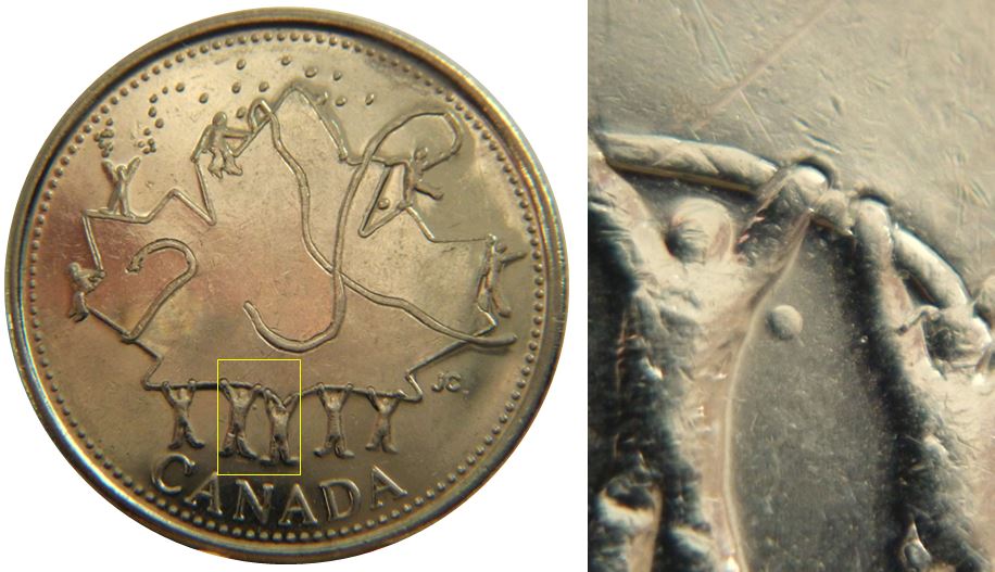 25 Cents 2002p Canada Day-Point entre les personnages du bas-1.JPG
