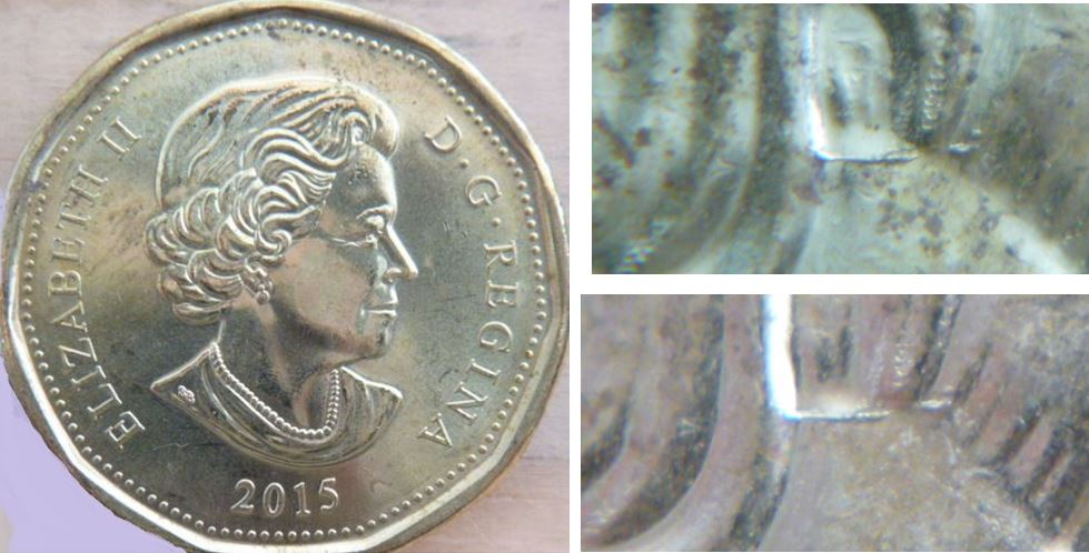 1 Dollar 2015-Coin fendille sur le front-4.JPG