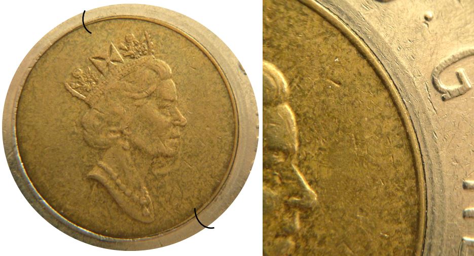 2 Dollars 1996-Double vagues devant le disque interne-2.JPG