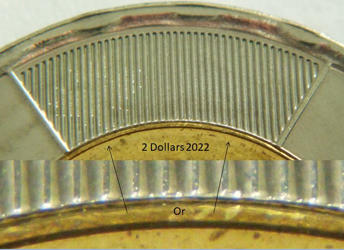 2 Dollars 2022-Couleur Or sous ligne de sécurité-1.JPG