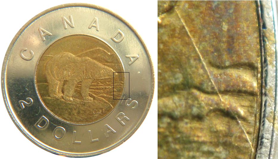 2 Dollars 1996-Coin fendillé à la bouche de l'ours-1.JPG