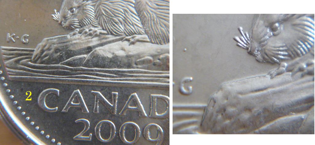 5 Cents 2009-Point au dessus de K.G-2.JPG