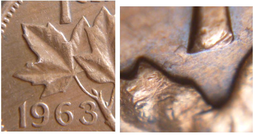 1 Cent 1963-Une tour sous 1 de 1 cent.JPG