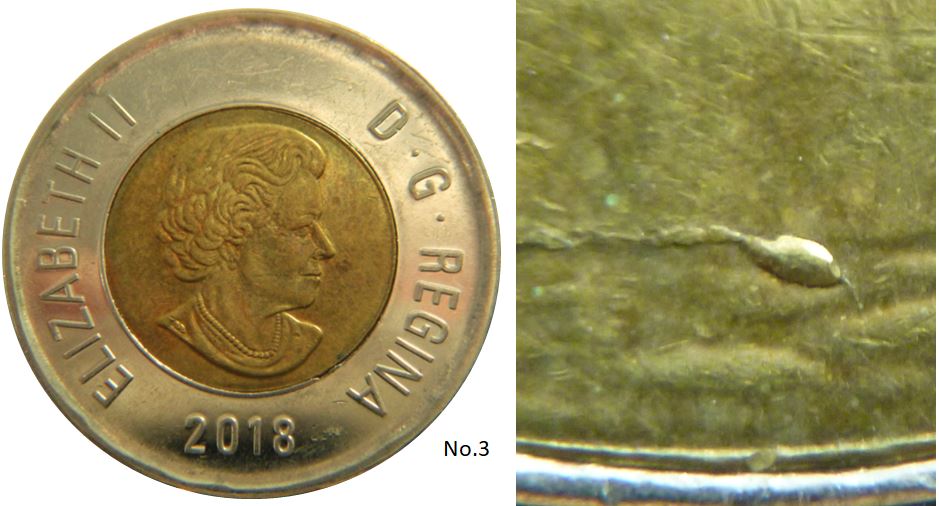 2 Dollars 2018-Éclat coin sous la glace-No.3,.JPG