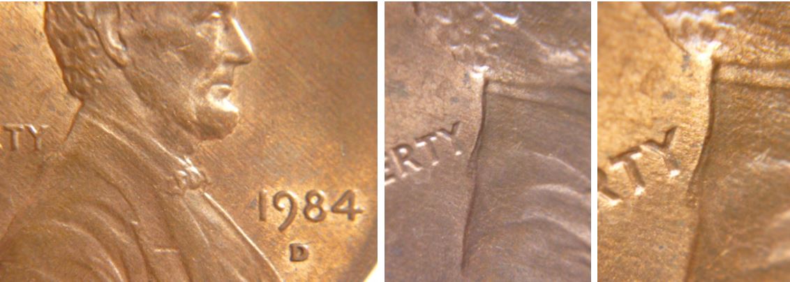 1 Cent USA- 1984D-Bosse dans dos de Lincoln-1.JPG