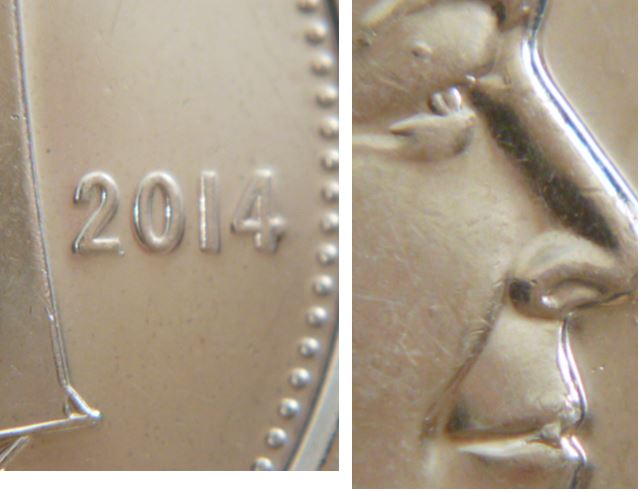 10 Cents 2014-Point sur la paupière et entre les lèvres.JPG