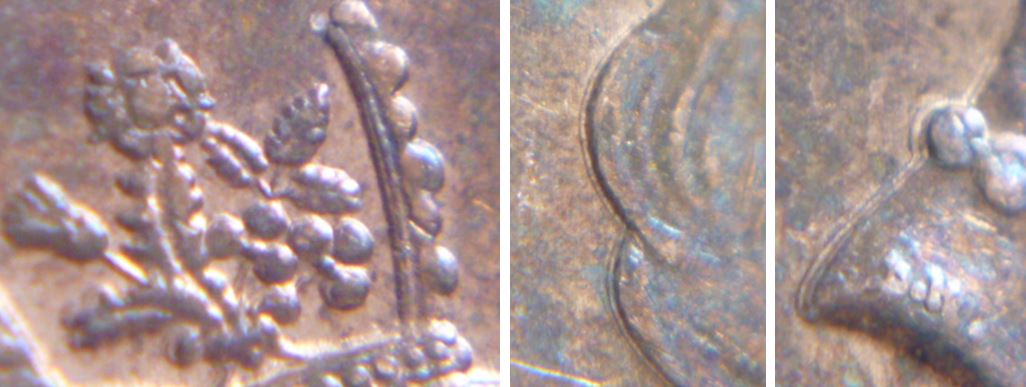 1 Cent 1991-Doublure de vibration avers -Coin décalé-3.JPG