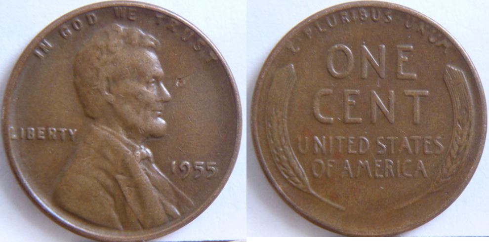 1 Cent 1955 usa-Double 55 ou 5 -1.JPG