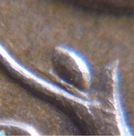 1 Cent 1968-Éclat près du dourgeon-1.JPG