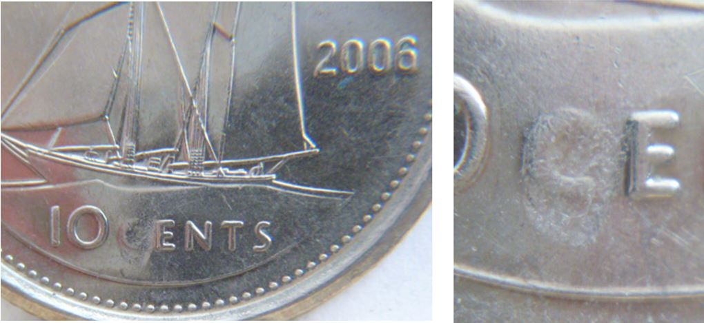 10 Cents 2006P-Le C de Cents obturé.JPG