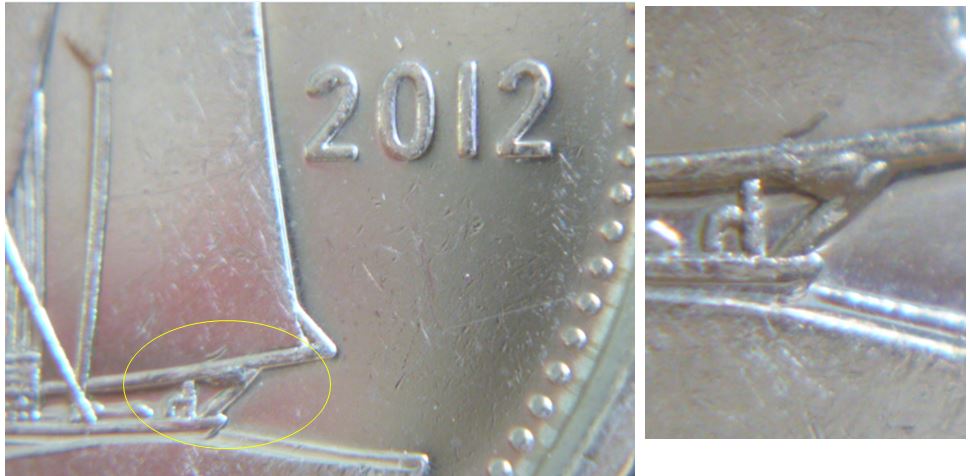 10 Cents 2012-Éclat de coin sous la voile arrière-2.JPG