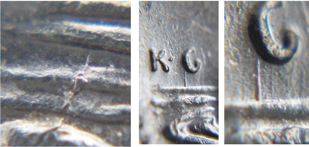 5 Cents 1972-Coin fendille sous la queueu+dommage coin sous G de KG-2.JPG