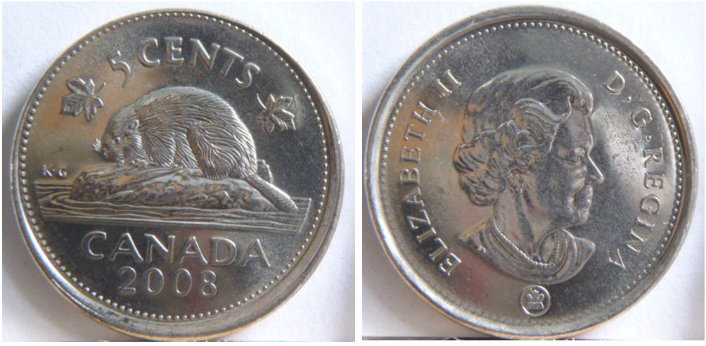 5 Cents 2008-Coin désaliqné coté revers -1.JPG