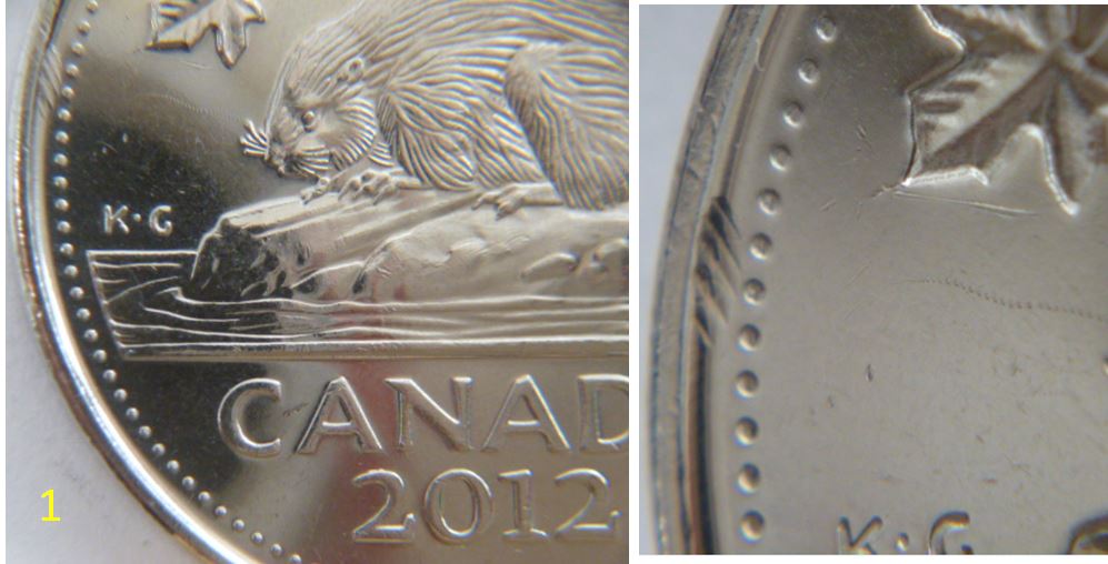 5 Cents 2012-Dommage de coin près listel avers-1.JPG