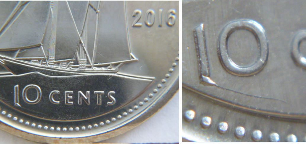 10 Cents 2016-Éclat de coin+Coin fendillé-2.JPG