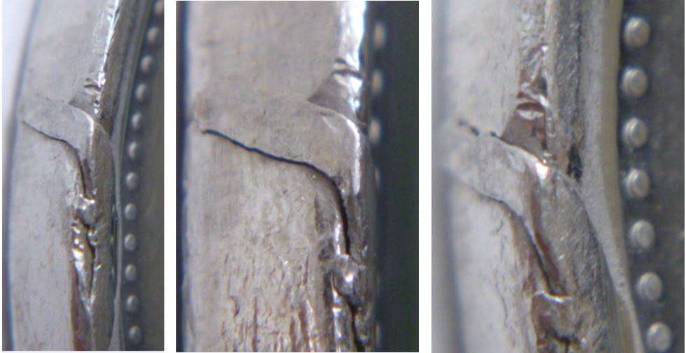 5 Cents 2009-Surplus de métal -La bavure repliée sur la tranche-4.JPG