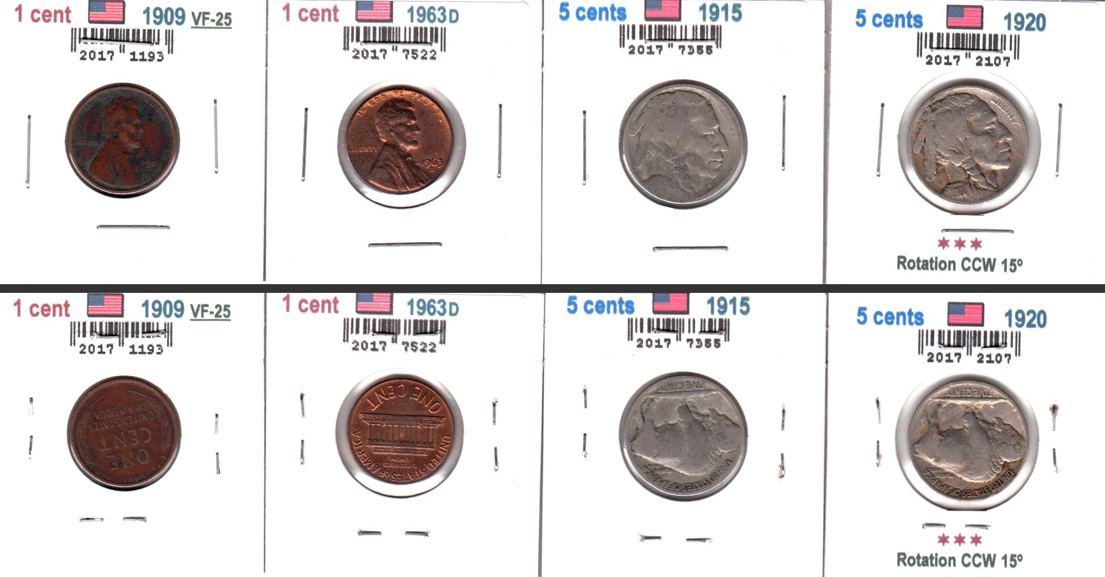À Vendre - Lot 4 pièces USA 1c-5c.jpg