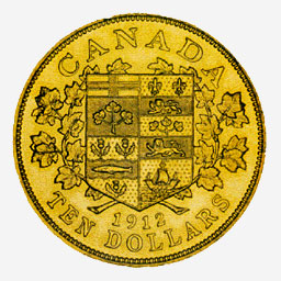 Pièce de 10 dollars en or, 1912