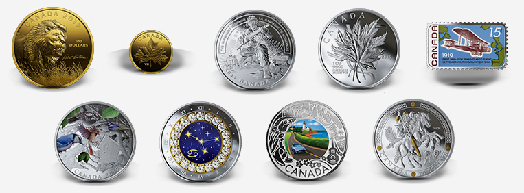 Produits de la Monnaie royale canadienne - Juin 2019