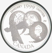 25 cents 1999 - Janvier