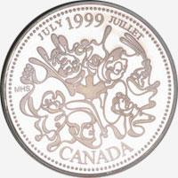 25 cents 1999 - Juillet