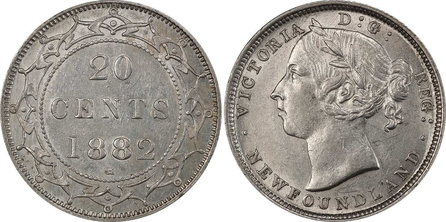 20 cents - Newfoundland 1882