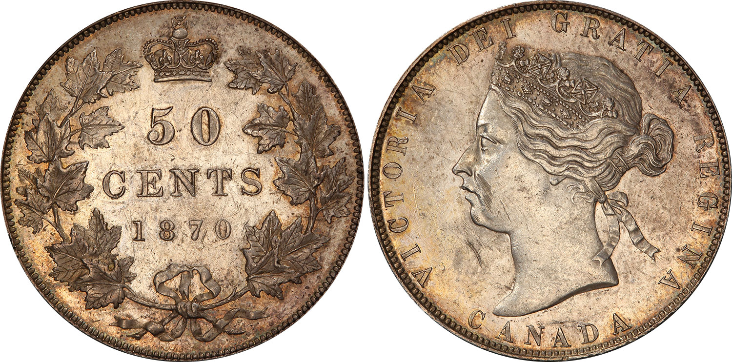50 cents 1870