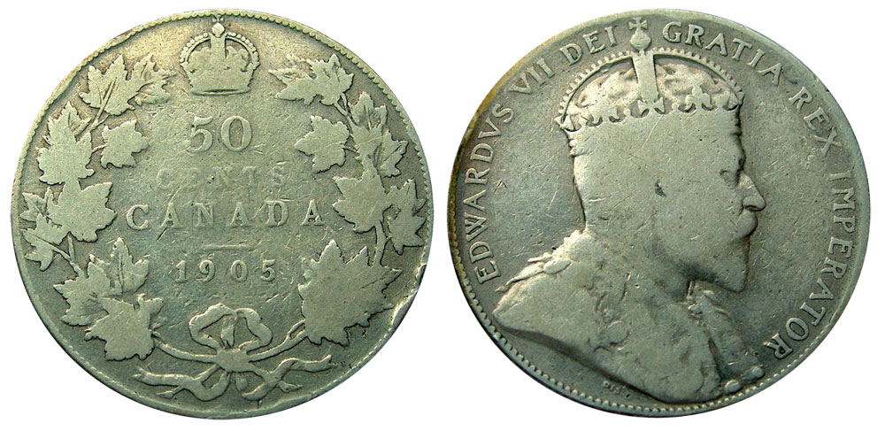 50 cents 1905