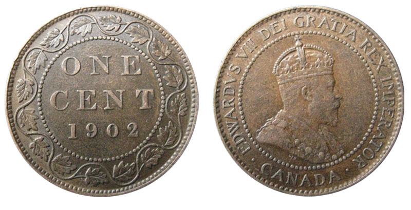 1902 cent coinsandcanada valeur monnaie