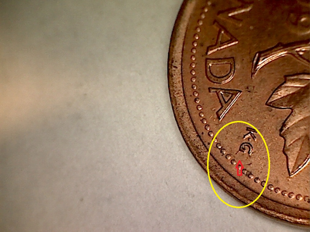 1999 Poit bout feuil. dr. et ligne sous G de K.G B019068B 2 de 2.jpg