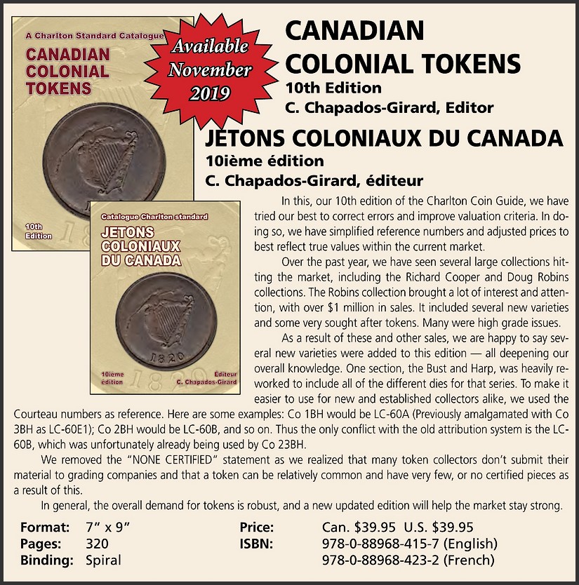 Canadian Colonial Tokens 10th Edition.jpg