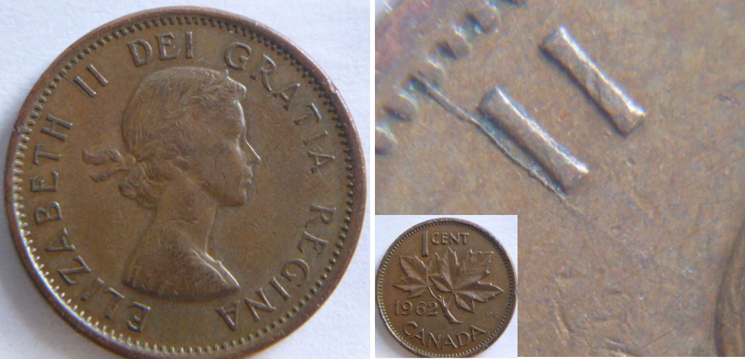 1 Cent 1962-Coin fendillé près de II de elizabeth II.JPG