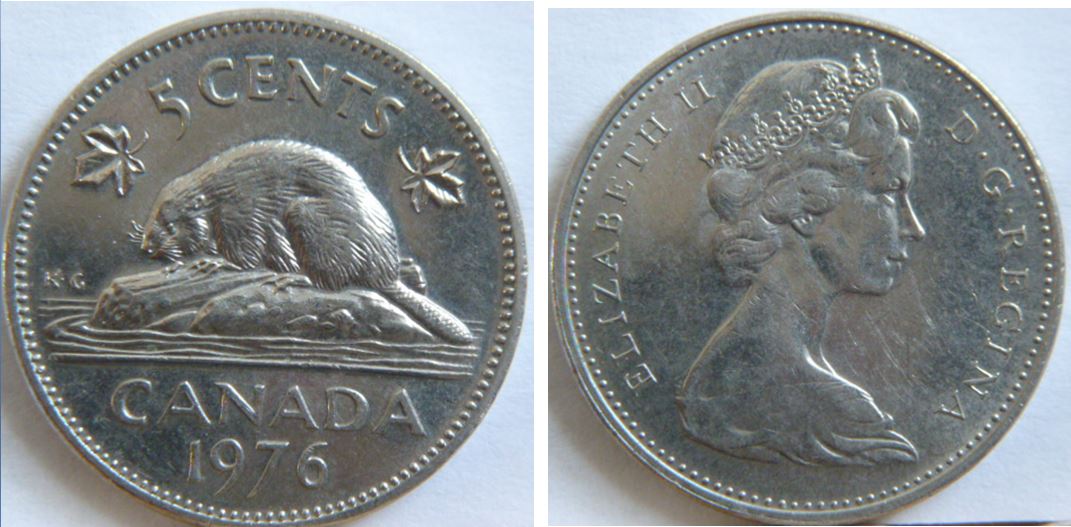 5 Cents 1976-Éclat du coin sur un bijou de la couronne-1.JPG