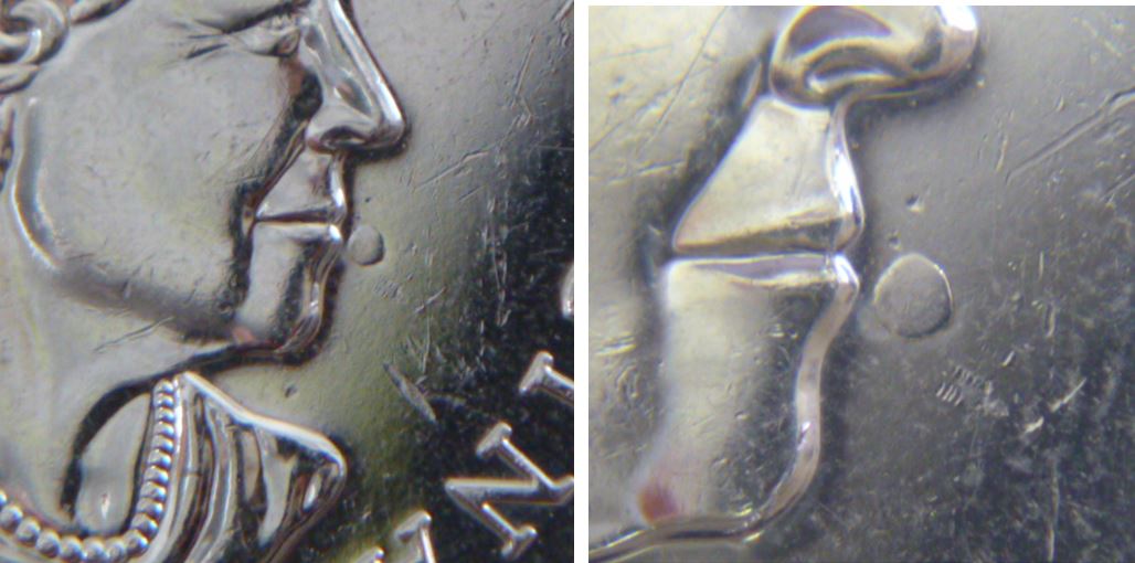5 Cents 2015- Dépôt -Éclat ou un Point devant bouche de effigie-2.JPG
