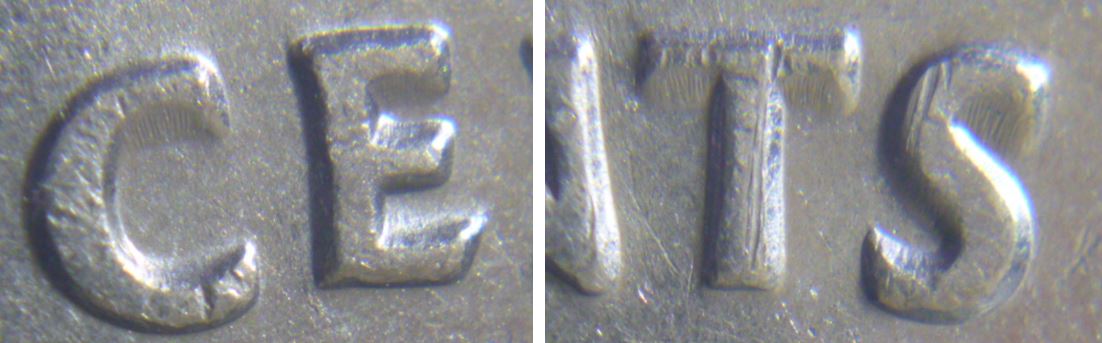 5 Cents 1956- Beau double revers-Coin détérioré-3.JPG