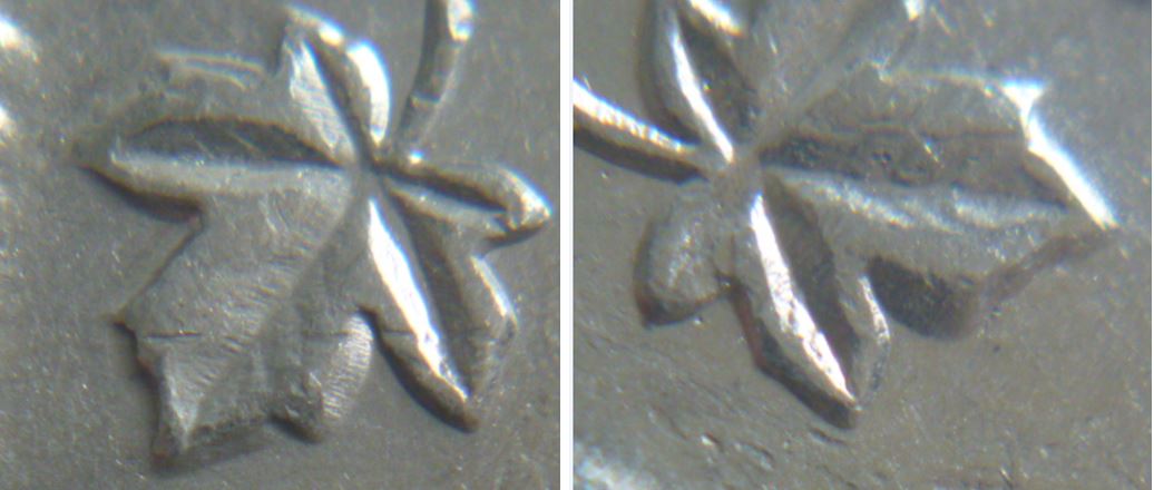 5 Cents 1956- Beau double revers-Coin détérioré-5.JPG